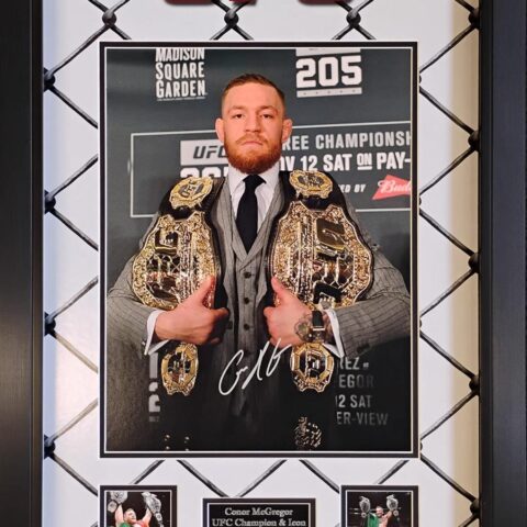 Signed photograph of Conor McGregor