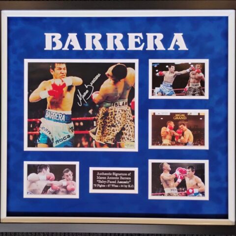 Marco Antonio Barrera Signed Photograph