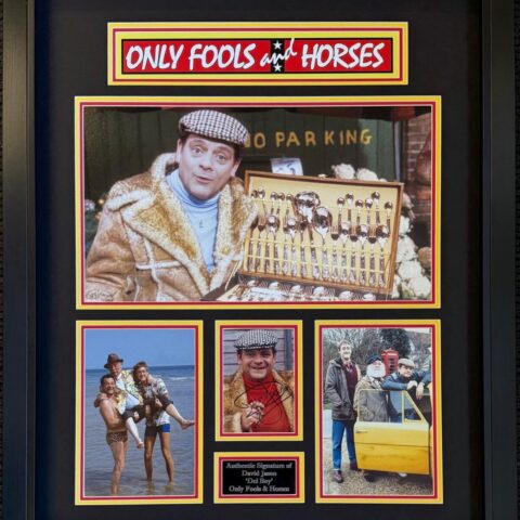 David Jason Signature on Photo