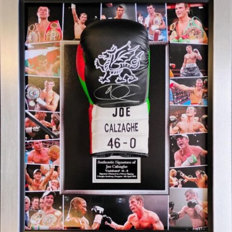 Joe Calzaghe Signed Glove
