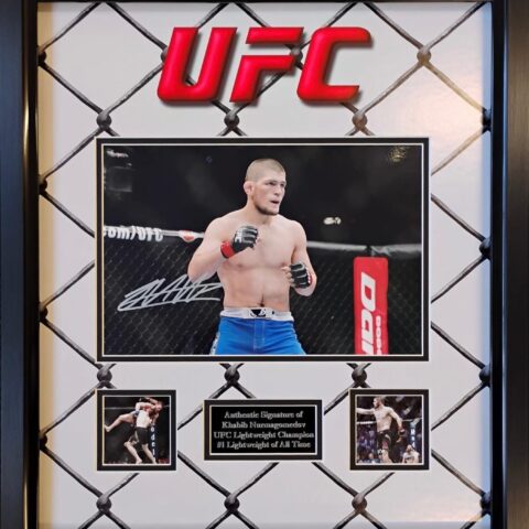 UFC Khabib Signed Photograph