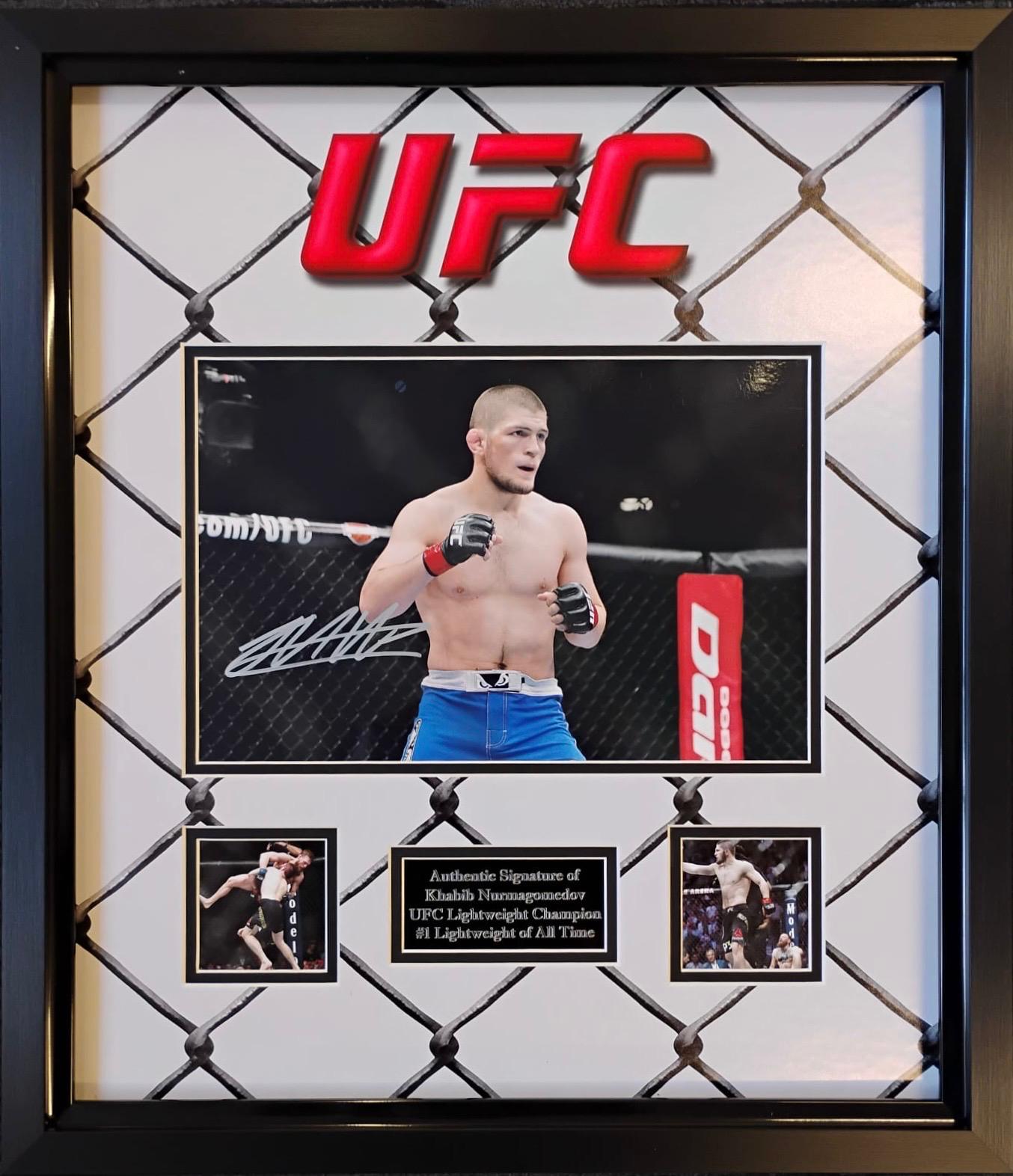 UFC Khabib Signed Photograph