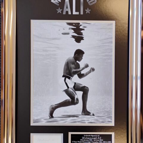 Signature of Muhammad Ali