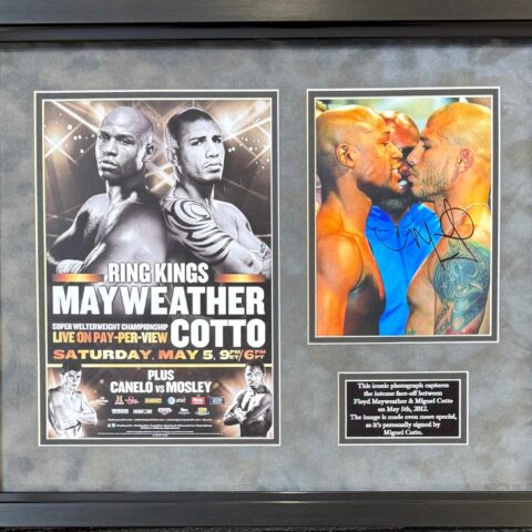 Photograph Signed by Miguel Cotto