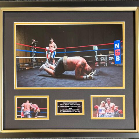 Framed Aidan Anderson Final Battle