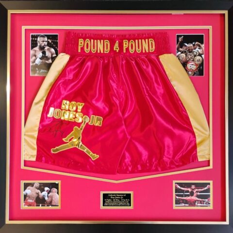 Legendary Roy Jones Jr Signed Shorts