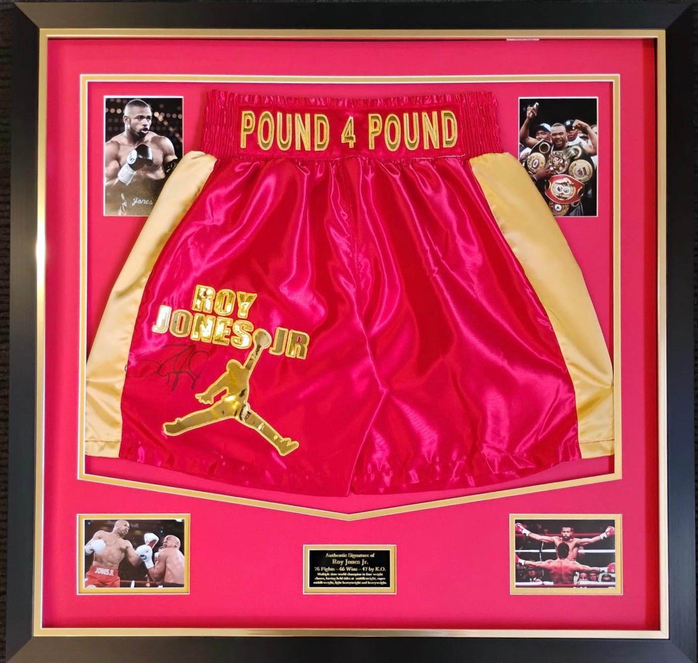 Legendary Roy Jones Jr Signed Shorts