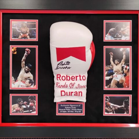 Roberto Duran 'Hands of Stone' Signed Glove