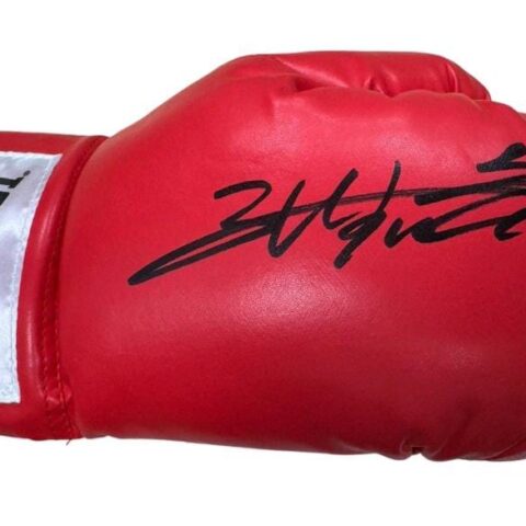 Zhilei Zhang Hand Signed Boxing Glove
