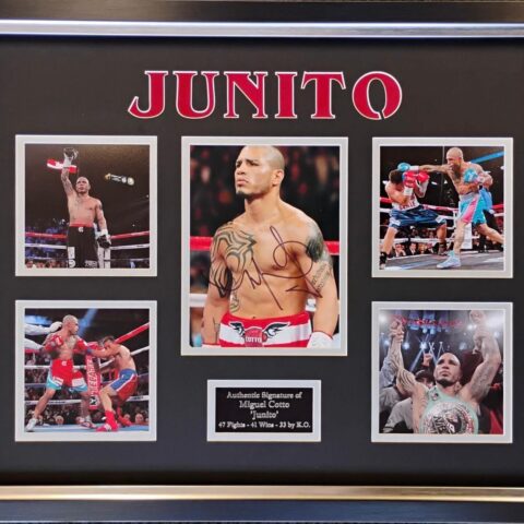 Miguel Cotto Signed Photo