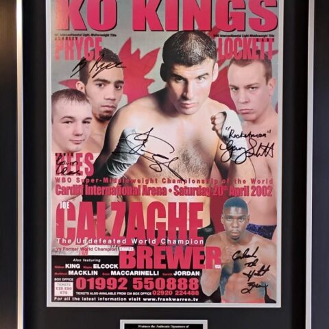 KO Kings Multiple Signed Poster