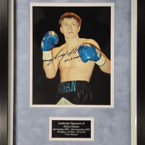 Ricky Hatton Signed Photo