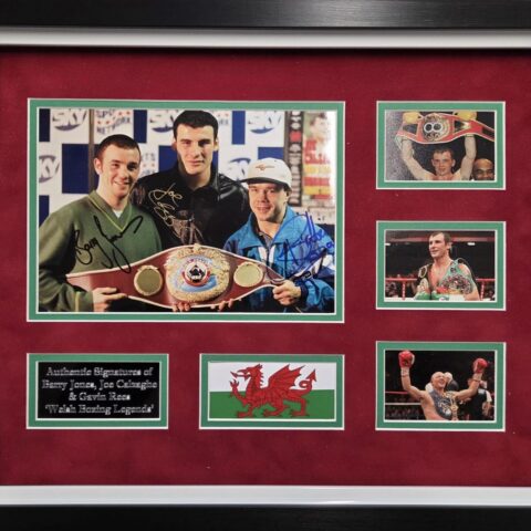 Triple Signed Welsh Legends